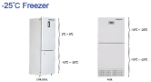 Tủ lạnh âm sâu loại 2 ngăn (ngăn lạnh + ngăn âm) - 25℃ (265L)